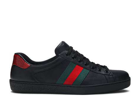 gucci ace black stripe|gucci 386750.